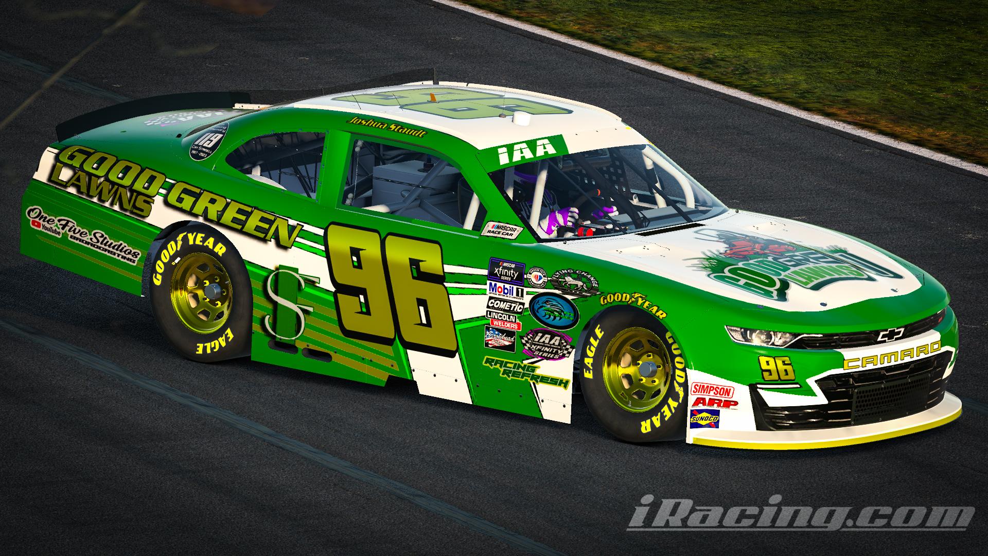 Preview of Joshua Staudt Xfinity Car Green by Randy B.