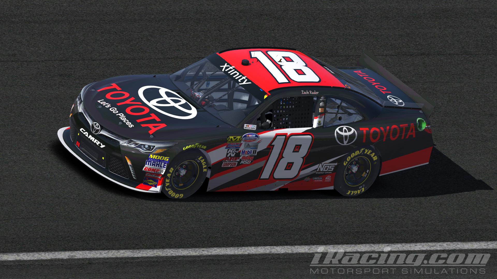 Preview of Xfinity Toyota by Zach Rader