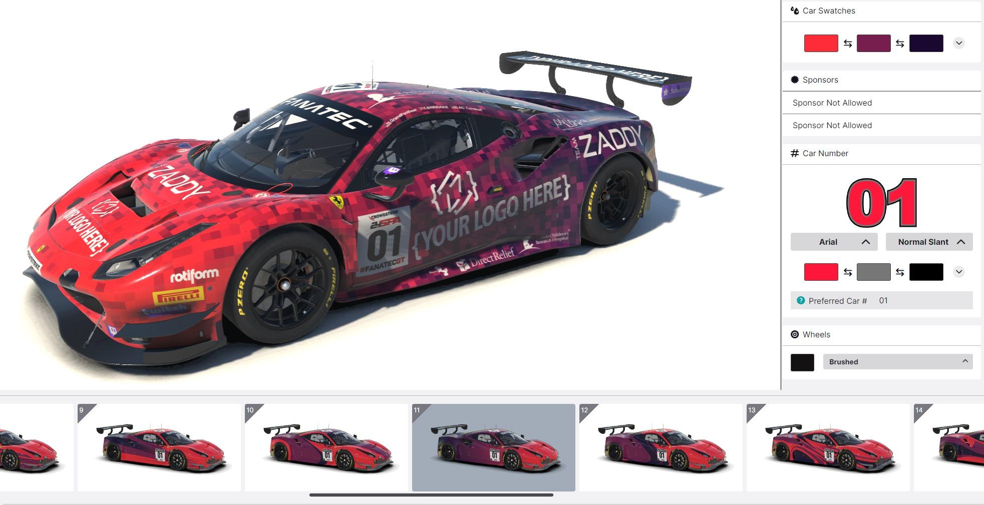 Preview of Team Zaddy 2023 SPA24 Preview Paint by Derek Gilray