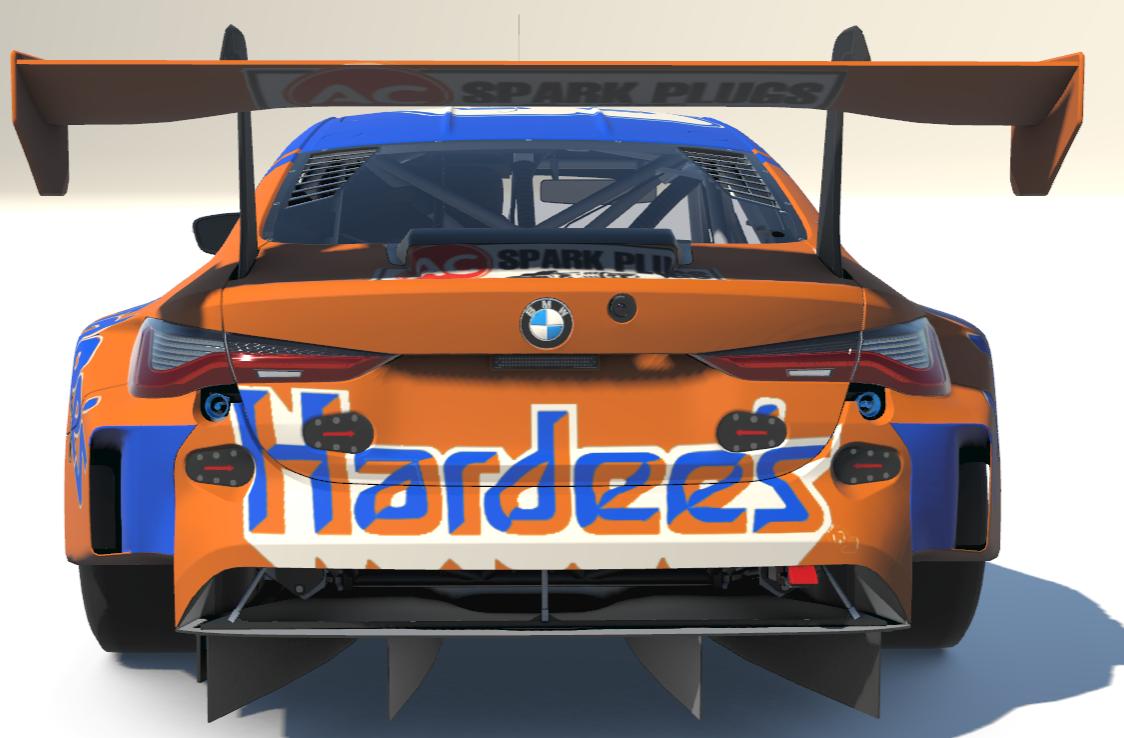 Preview of Hardees Days of Thunder BMW M4 GT3  by Todd Schwarz