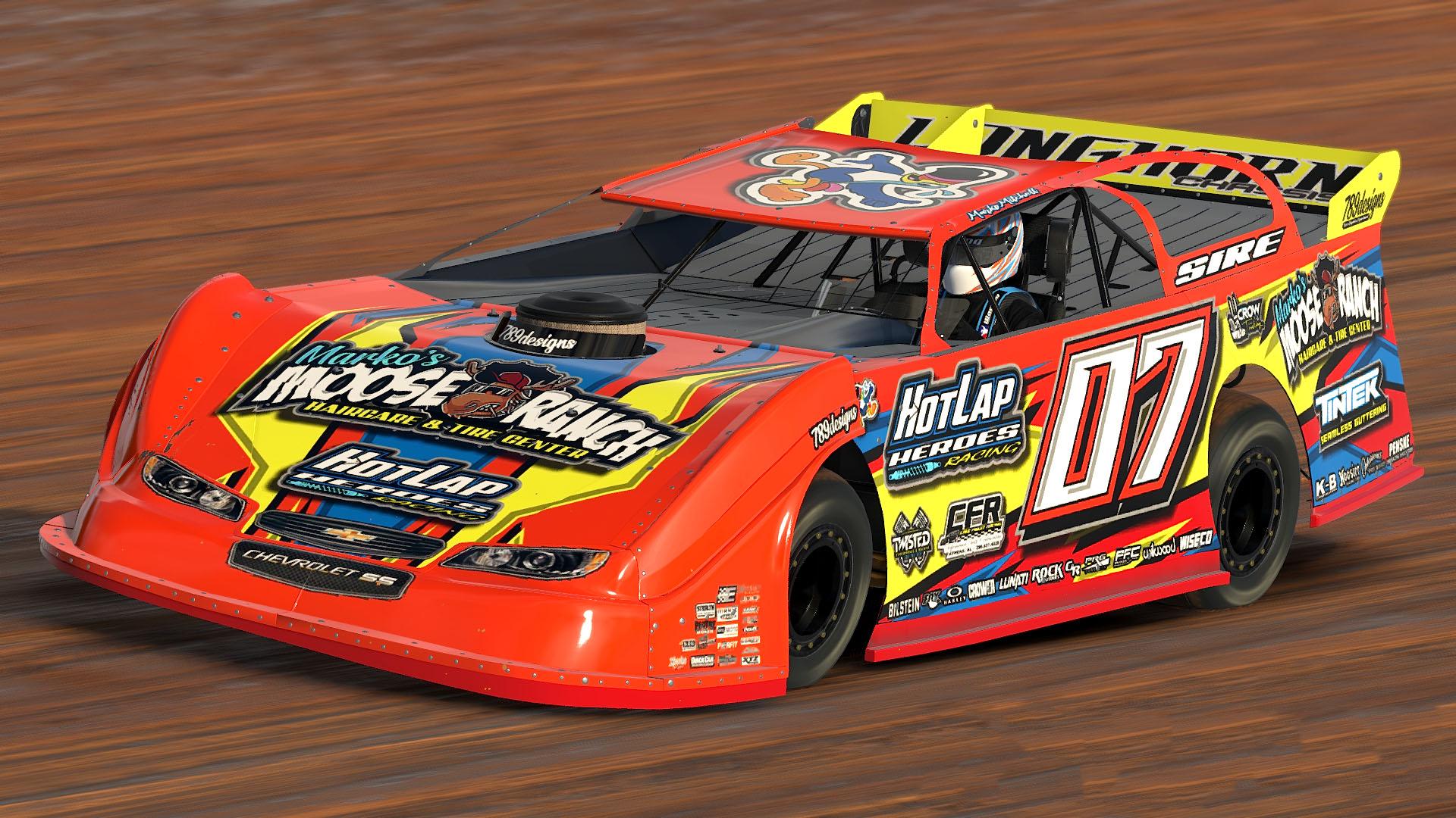 Mark Mitchell Dirt Late Model by Garrett Marshall - Trading Paints