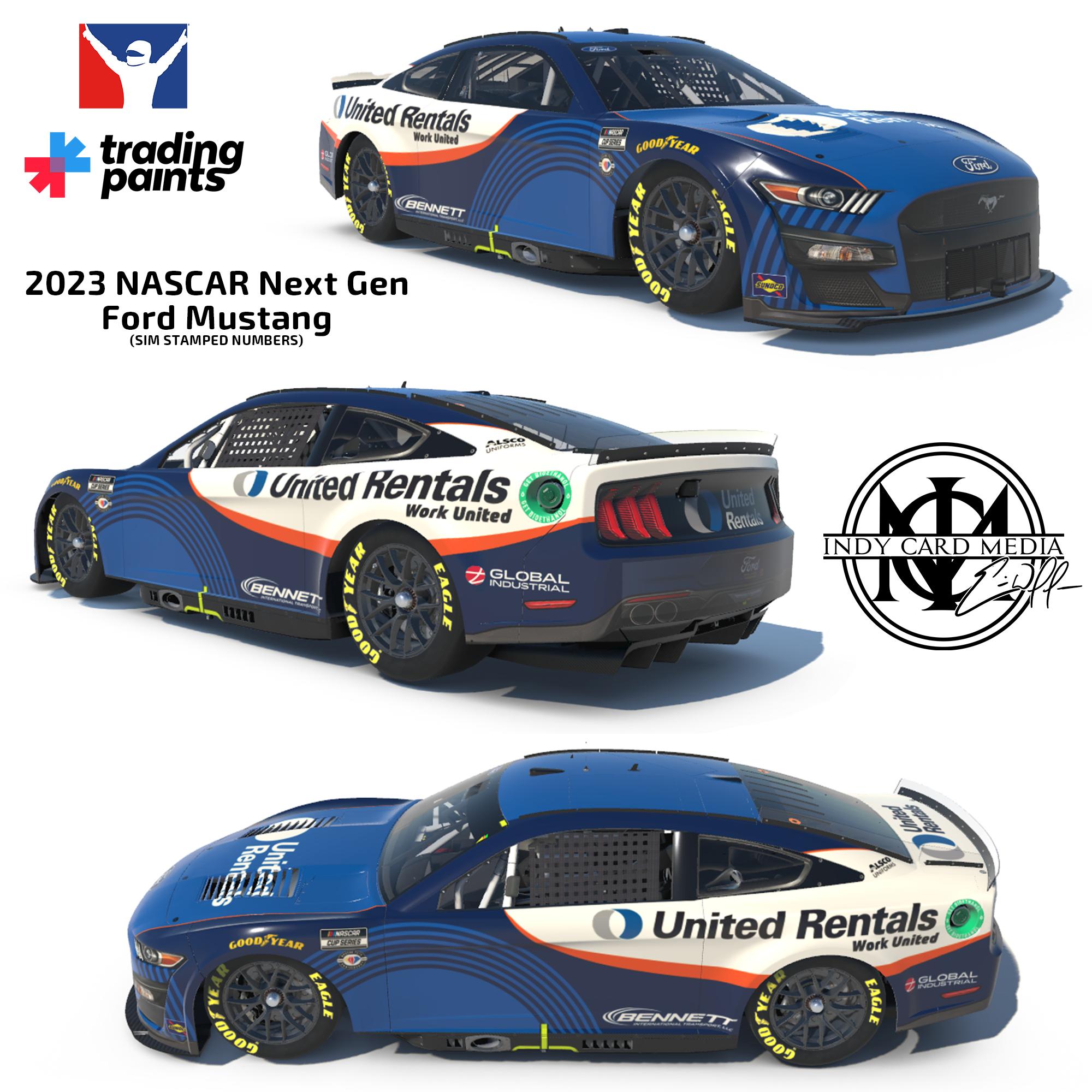 United Rentals by Eric Wolfe Trading Paints