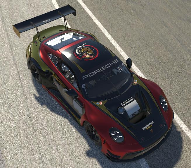 992r Spartan Porsche 992r SPA gold edition by Matt Wolf - Trading Paints