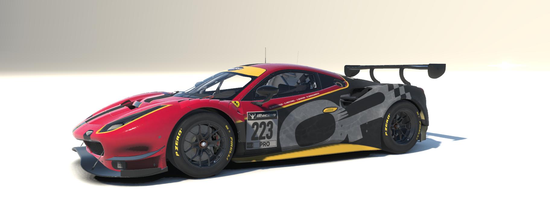 Preview of Odyessy Racing - Spa 24 Ferrari 488 GT3 EVO by Bryce Meddings