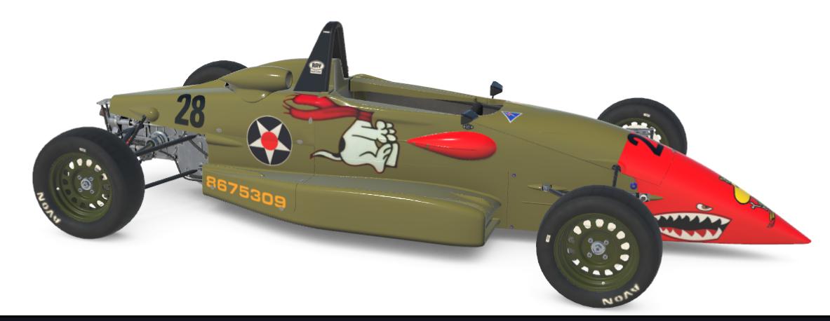 Preview of Ray FF1600Flying Tigers Snoopy TGA by Charlie Hamilton Jr