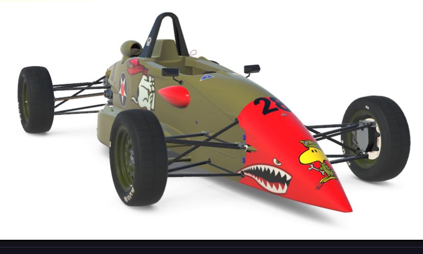 Preview of Ray FF1600Flying Tigers Snoopy TGA by Charlie Hamilton Jr