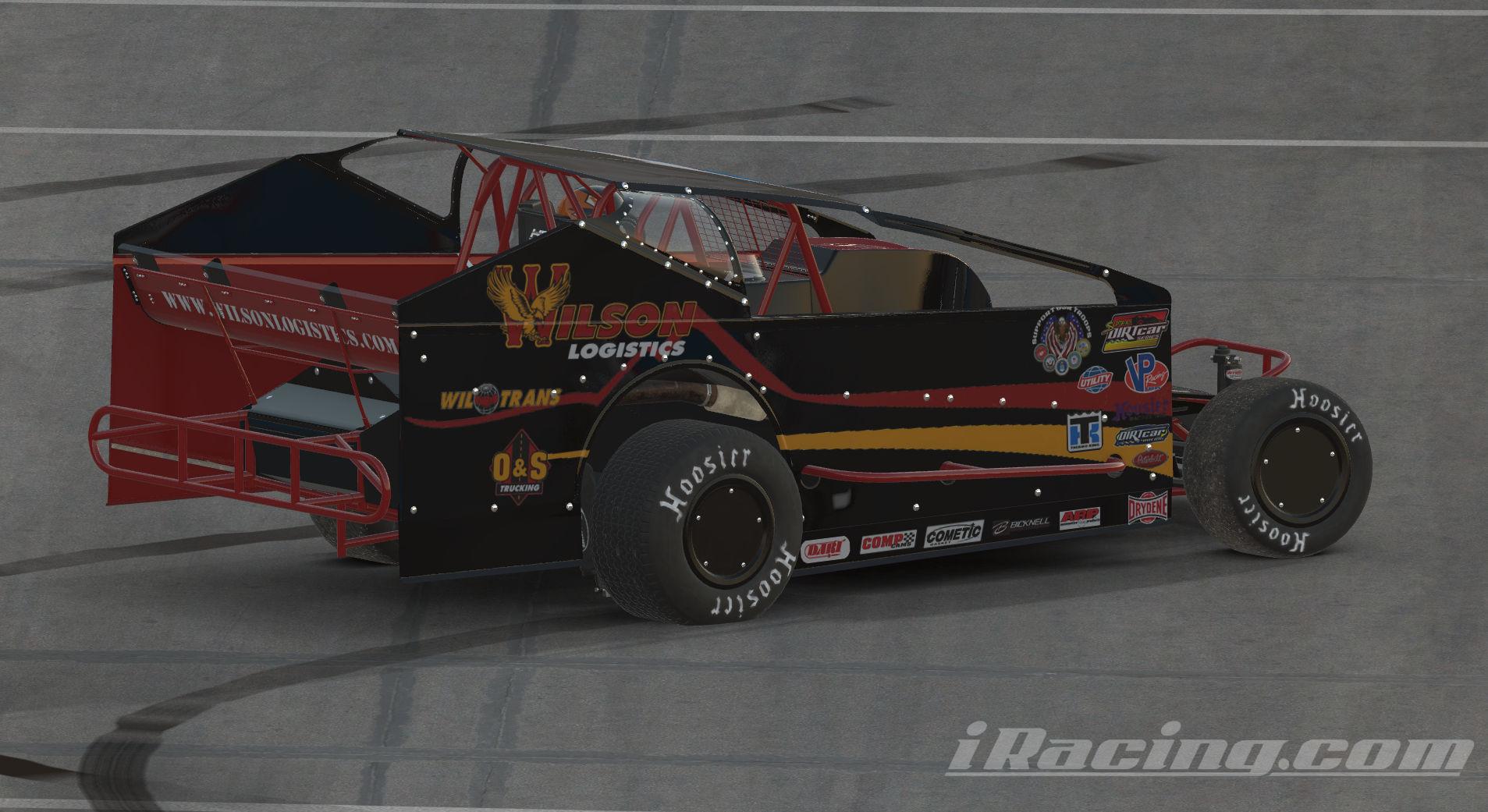 Preview of WILSON LOGISTICS DIRT MODIFIED (NO NUMBERS) by Scott Van Ness