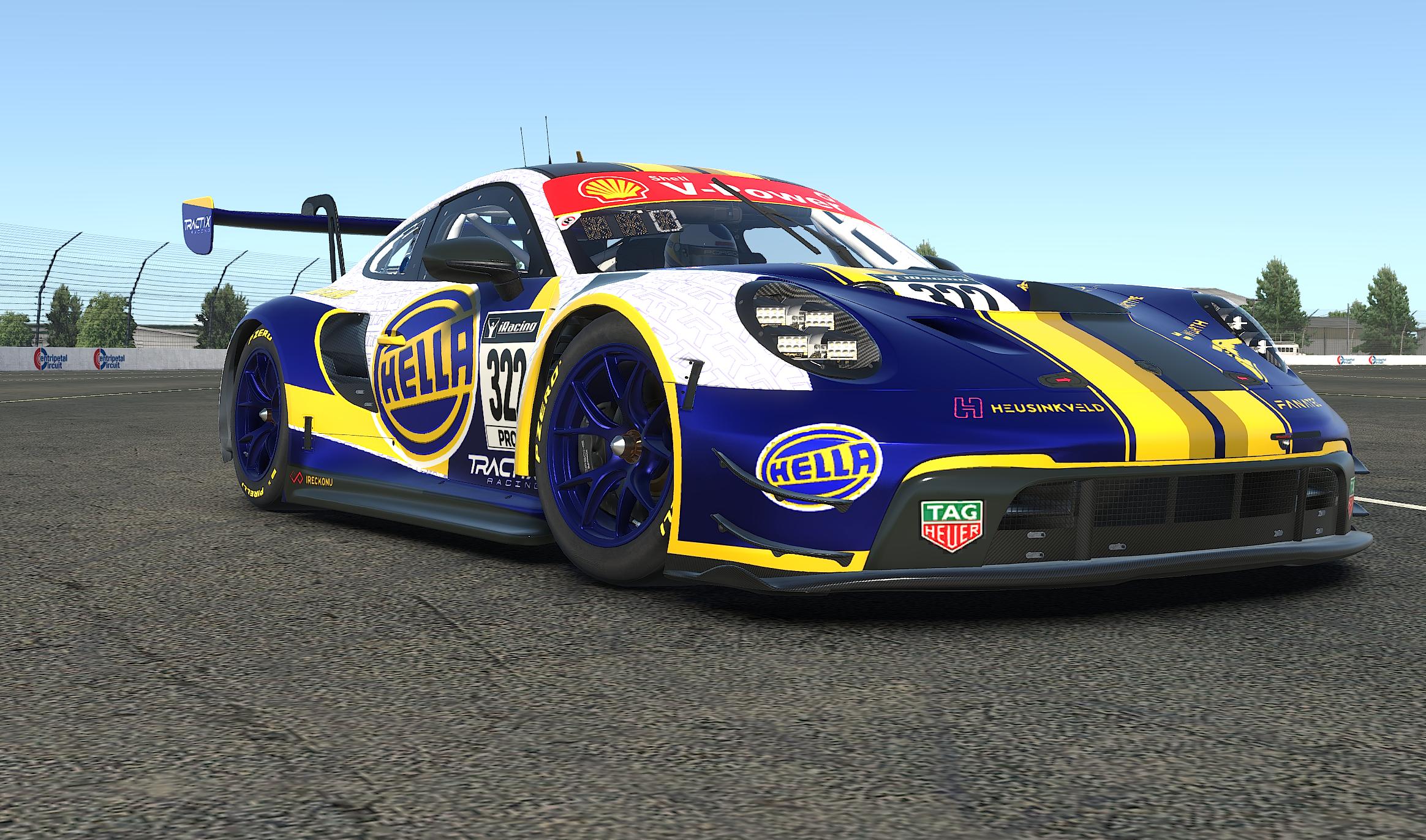 Preview of Porsche 992 GT3 R Tractix Racing Hella Goodyear by Adam Burhop