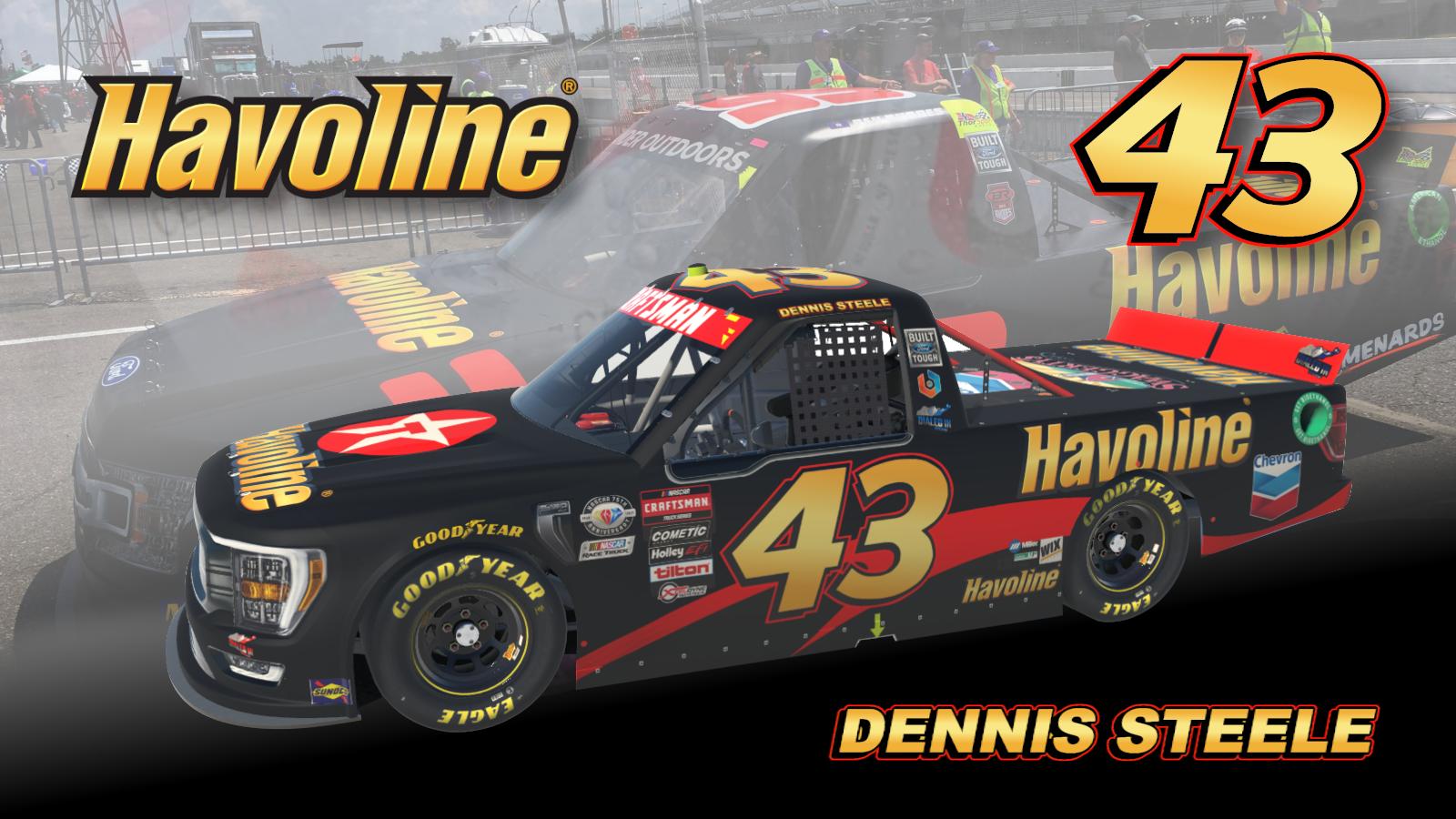 Dennis Steele 2023 Havoline Ford F-150 by Nathaniel O. - Trading Paints