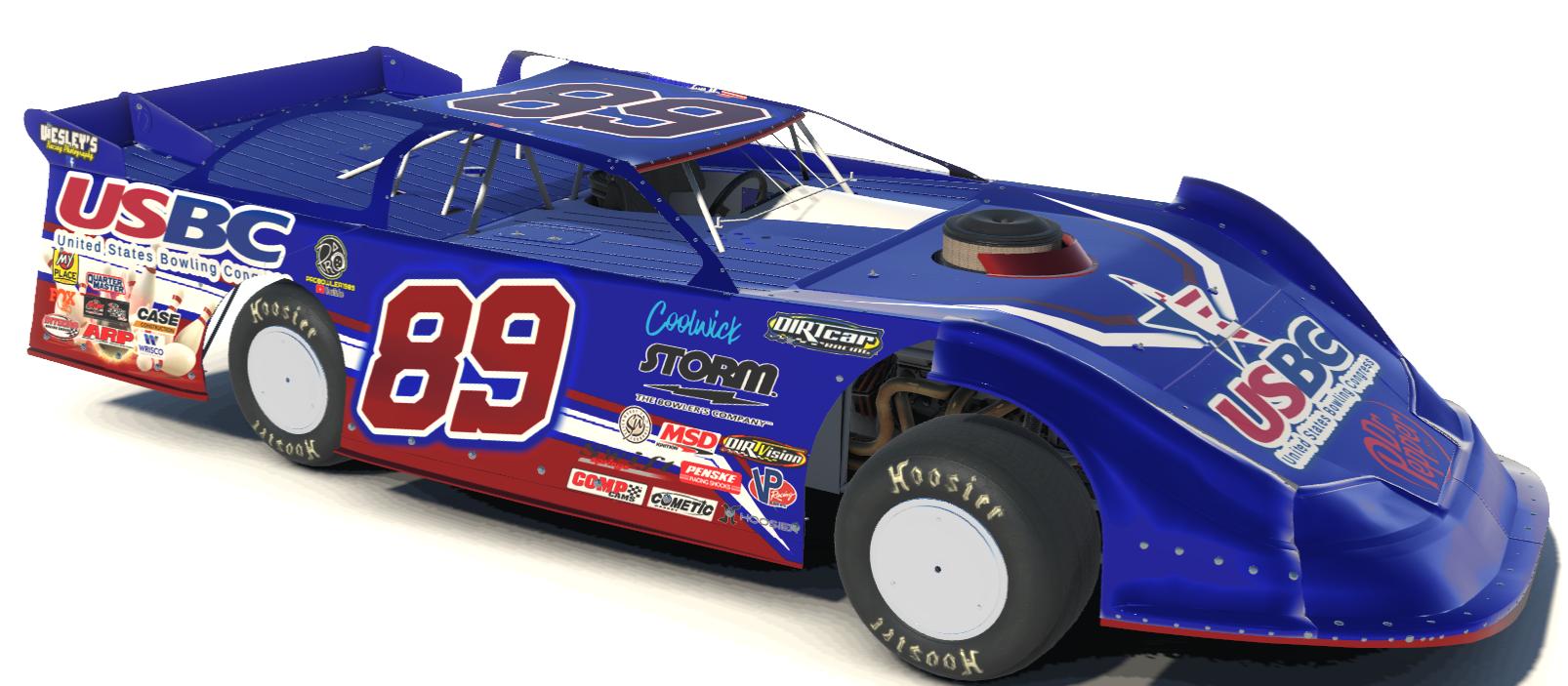 Preview of #89 USBC Late Model - Blue by Wesley Strait