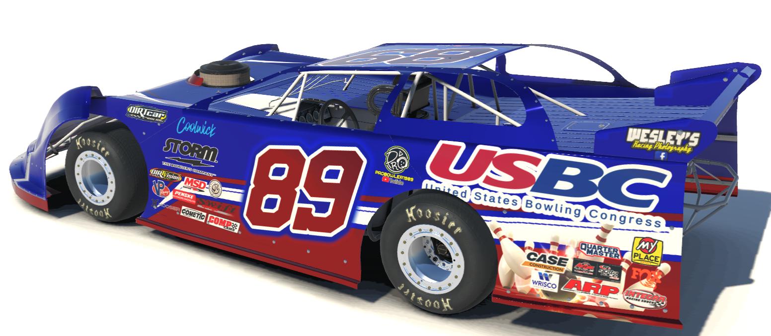 Preview of #89 USBC Late Model - Blue by Wesley Strait