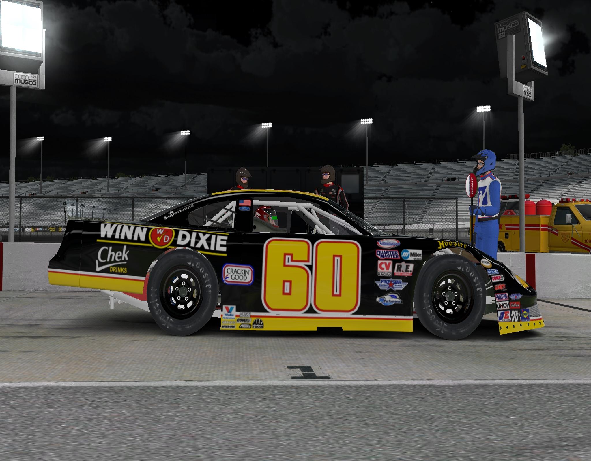 Preview of WINN DIXIE Ford Taurus Super Late Model by Michael JR Wilson