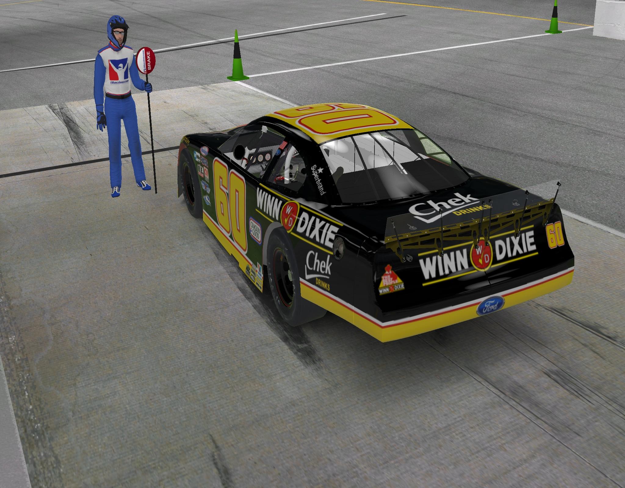 Preview of WINN DIXIE Ford Taurus Super Late Model by Michael JR Wilson