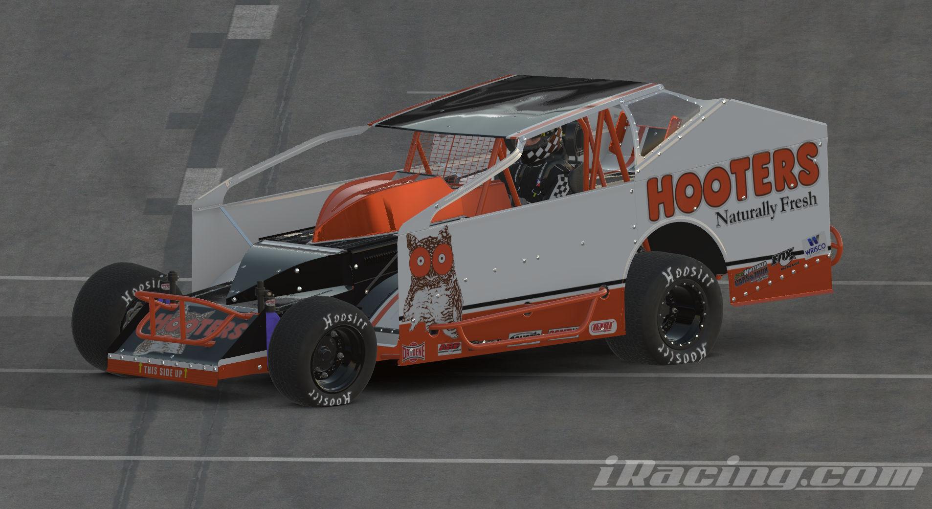 Preview of HOOTERS DIRT MODIFIED (NO NUMBERS) by Scott Van Ness