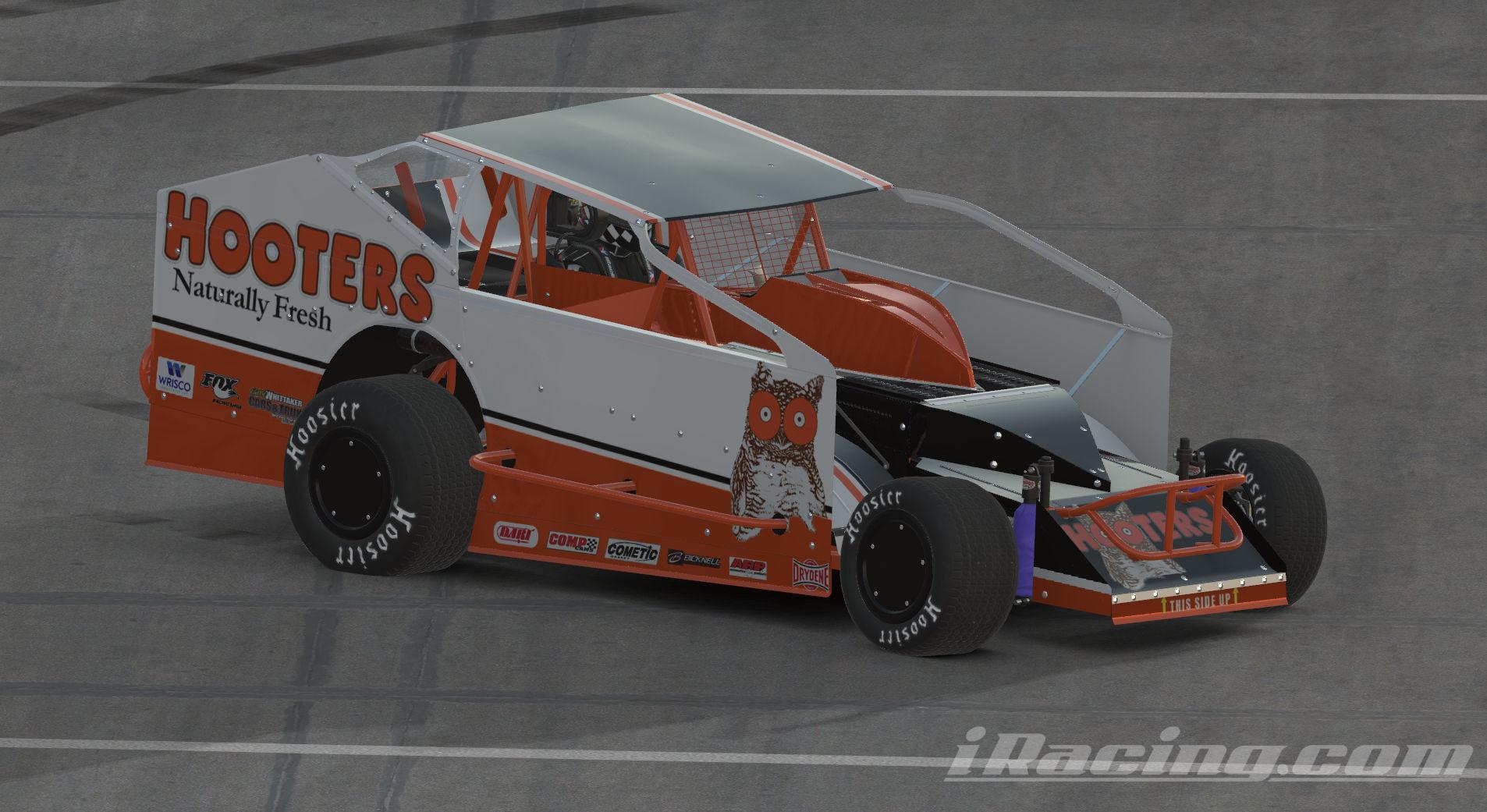 Preview of HOOTERS DIRT MODIFIED (NO NUMBERS) by Scott Van Ness