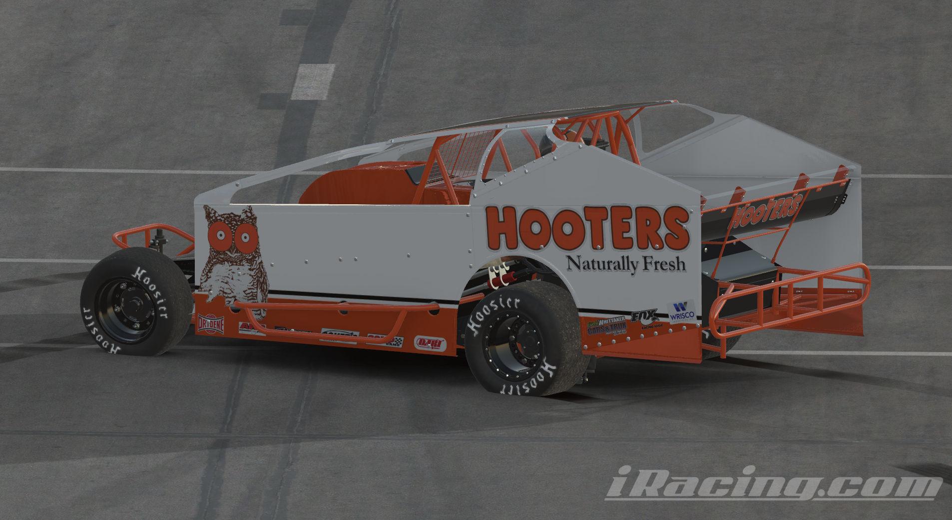 Preview of HOOTERS DIRT MODIFIED (NO NUMBERS) by Scott Van Ness