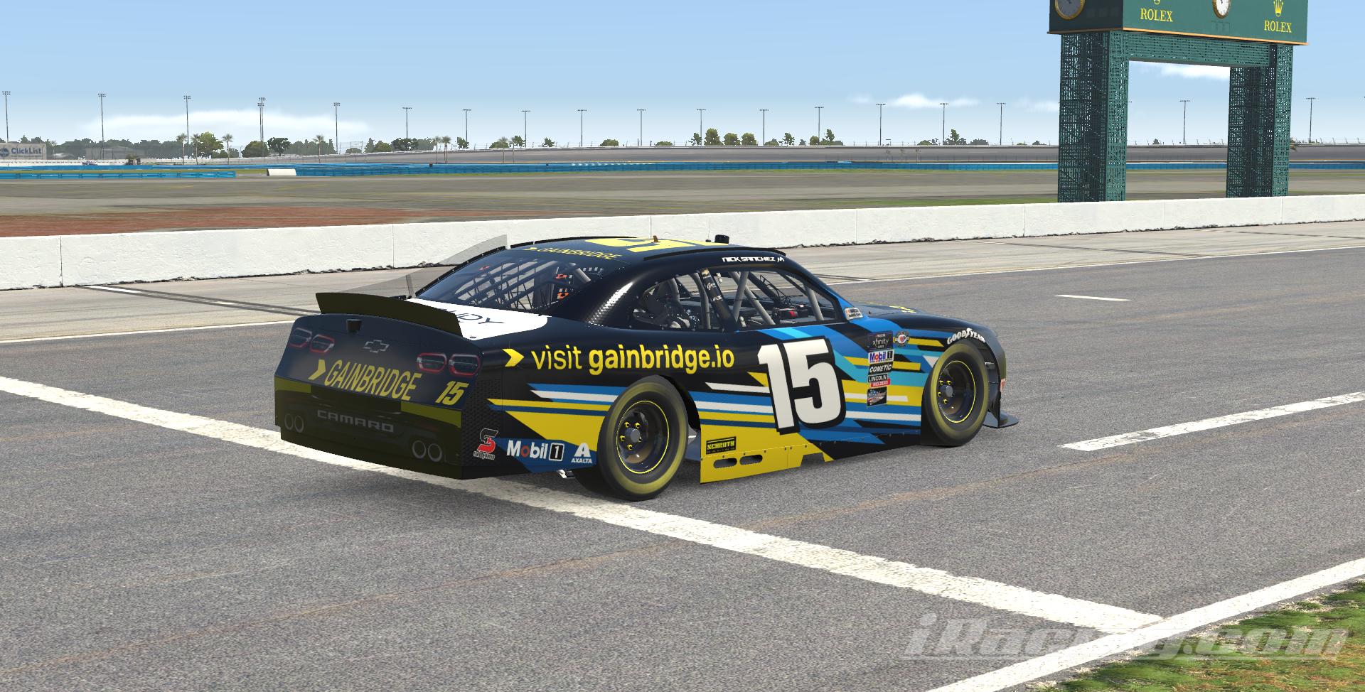 Preview of #15 Nick Sanchez Gainbridge Xfinity KBM Concept by Martin Roberg