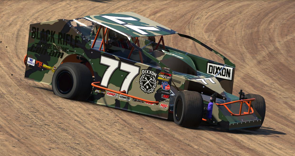 Black Rifle Coffee Dixxon Flannel by Gerald Townsend - Trading Paints