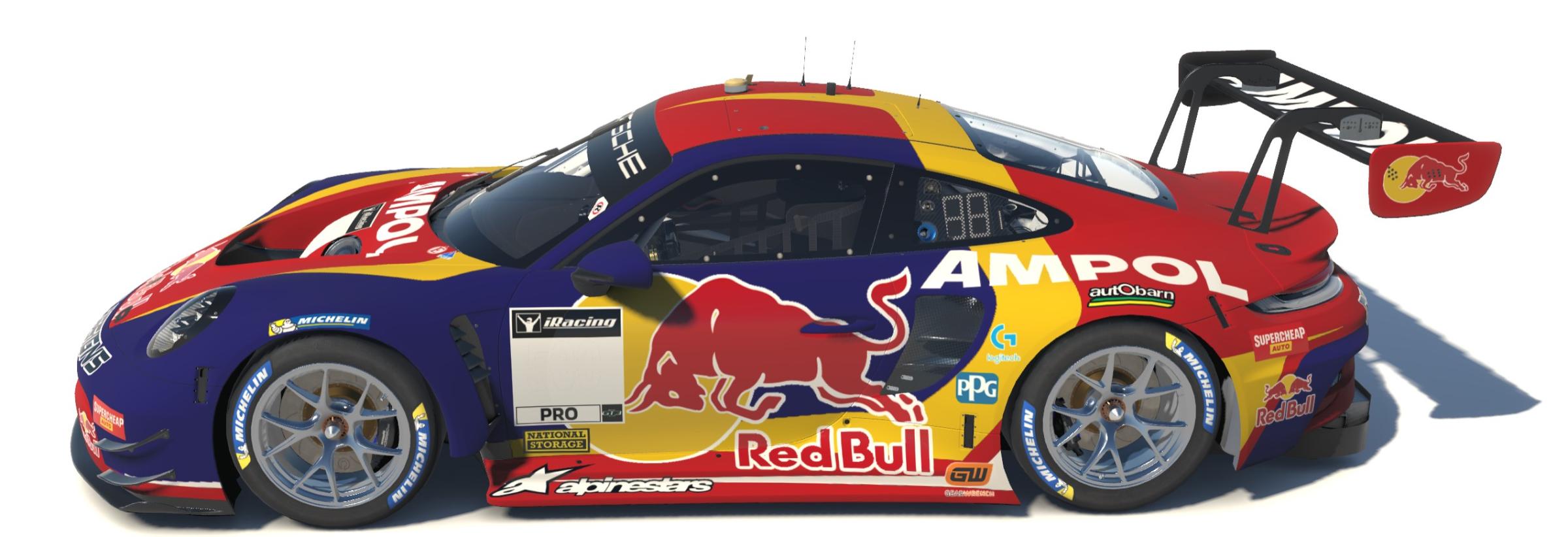 Preview of Porsche 992r GT3 Red Bull by Drew Bennedick