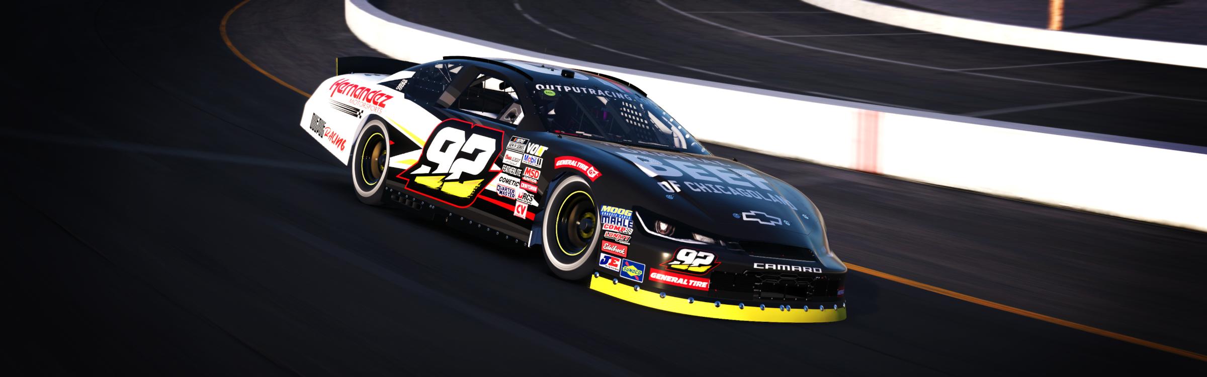 Preview of Chicagoland Beef + Team Hernandez Motorsports #92 Chevy Camaro by Chris Champeau