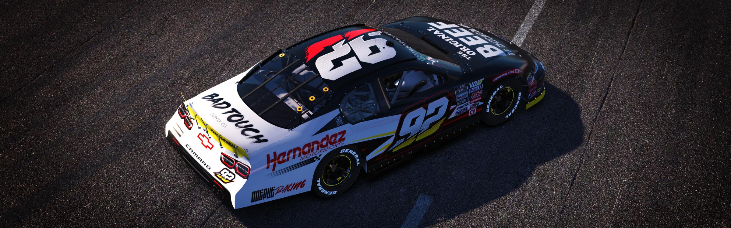 Preview of Chicagoland Beef + Team Hernandez Motorsports #92 Chevy Camaro by Chris Champeau