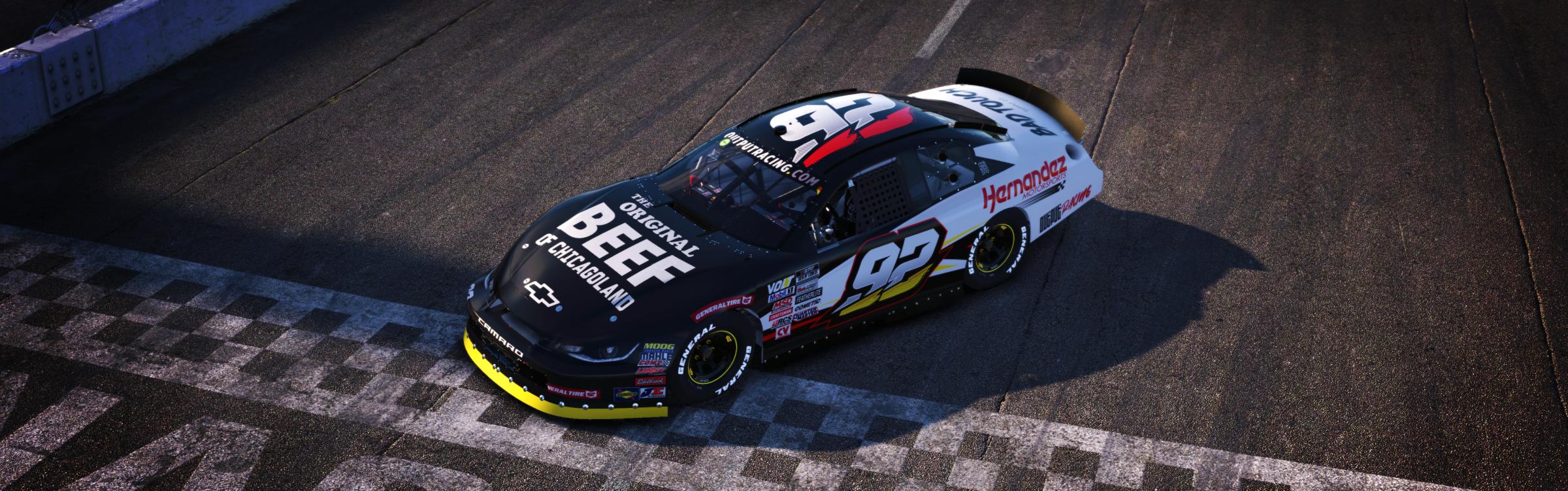 Preview of Chicagoland Beef + Team Hernandez Motorsports #92 Chevy Camaro by Chris Champeau