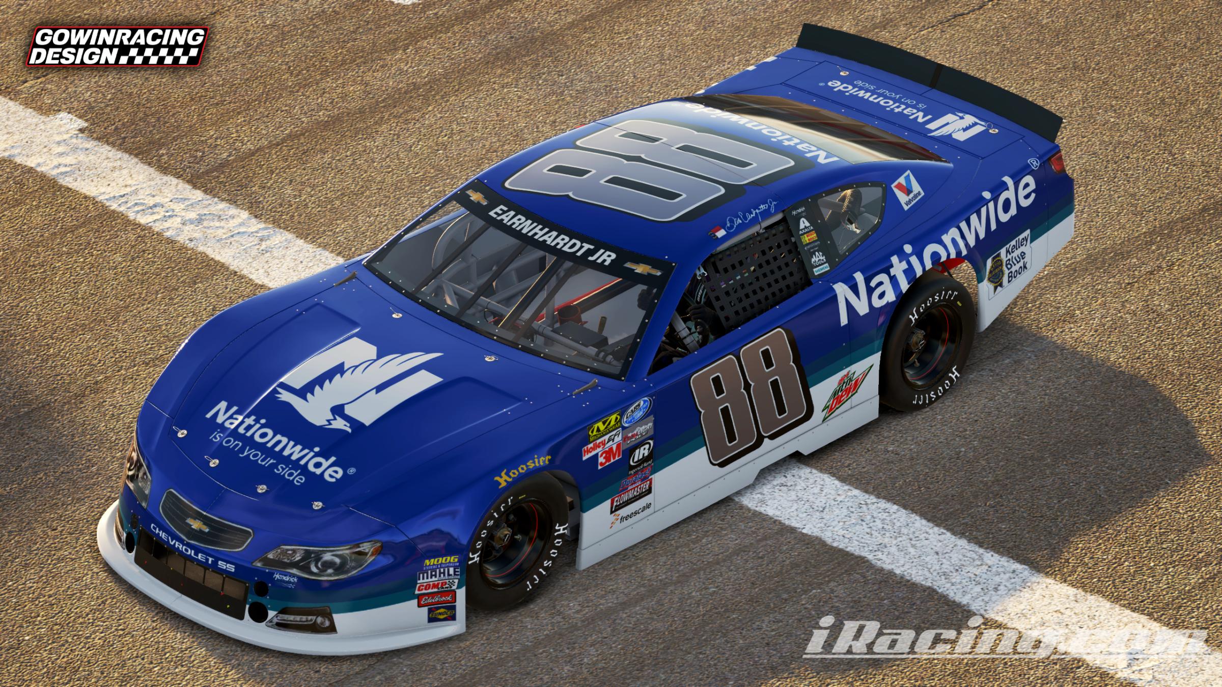 Preview of Dale Earnhardt Jr 2015 Nationwide LMSC - Sim-Stamped by Nicholas G.