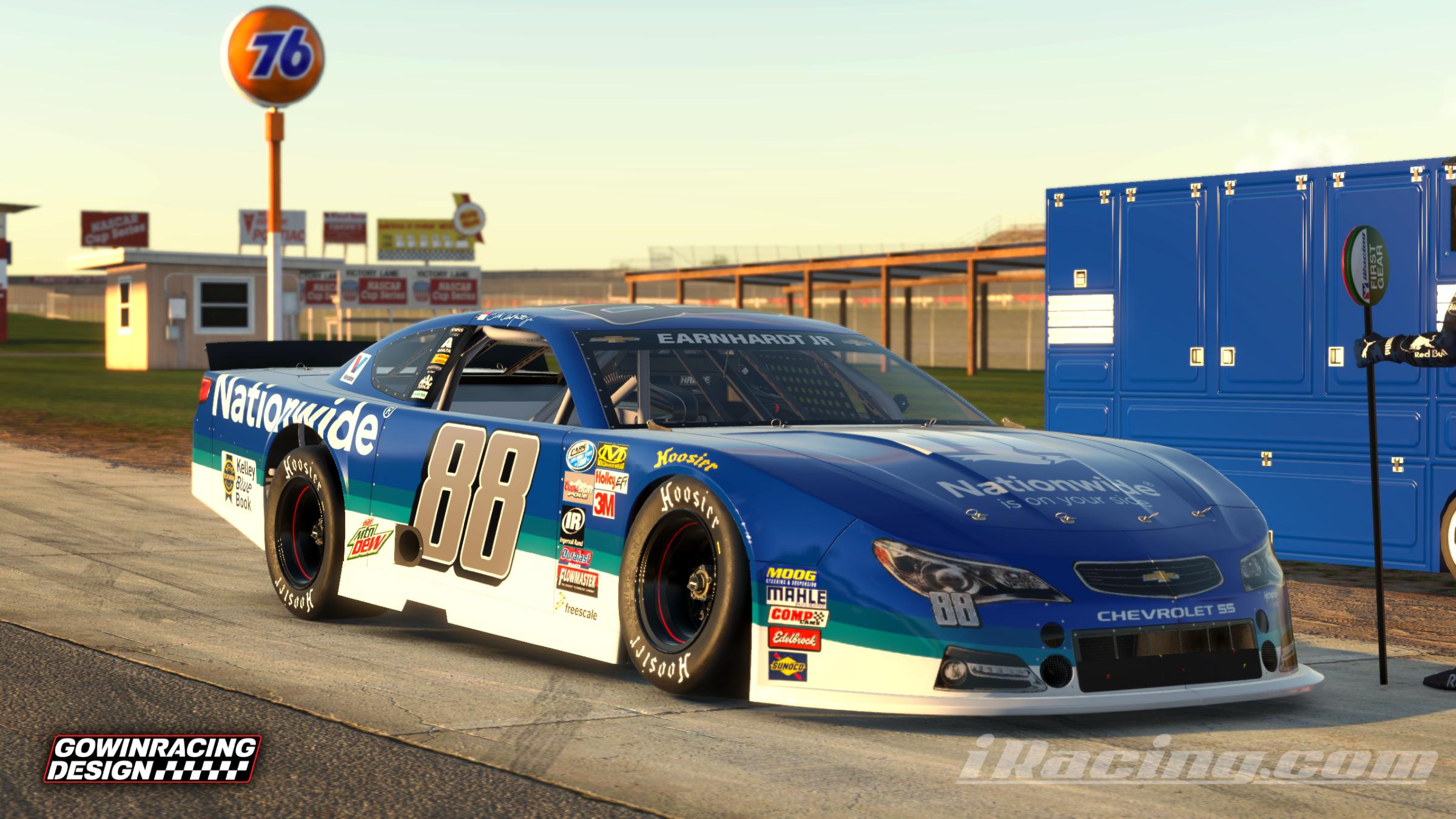 Preview of Dale Earnhardt Jr 2015 Nationwide LMSC - Sim-Stamped by Nicholas G.