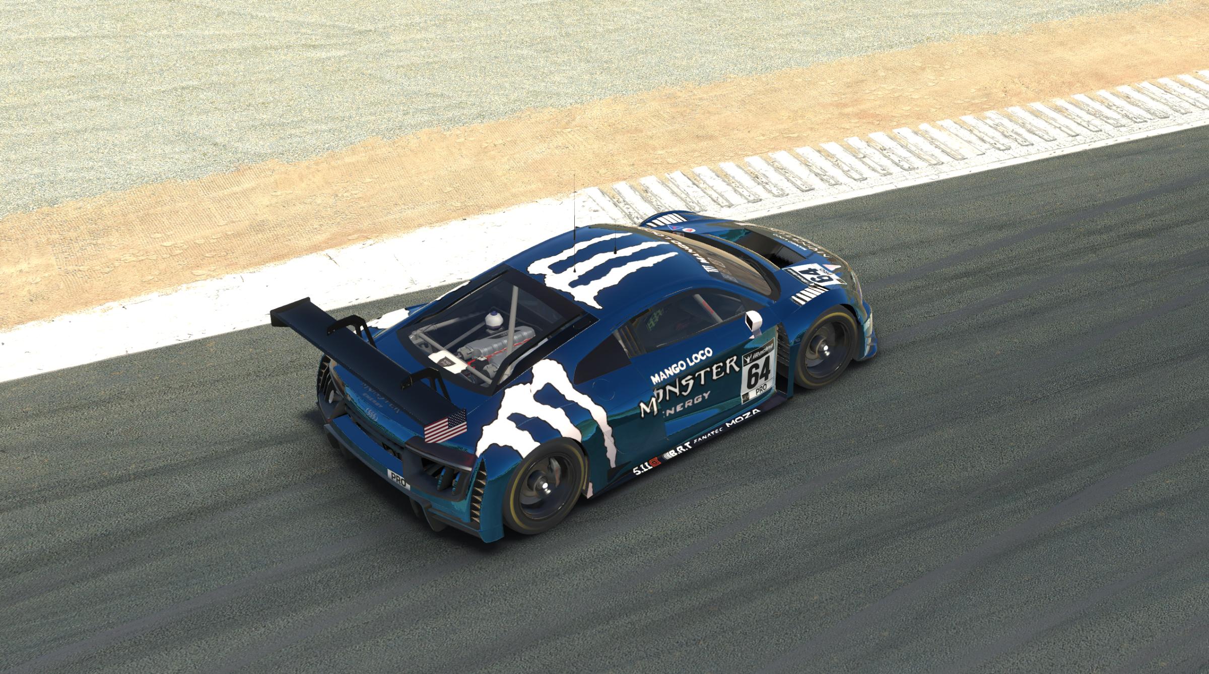 Preview of Monster Blue and White by Collyn Hopkins