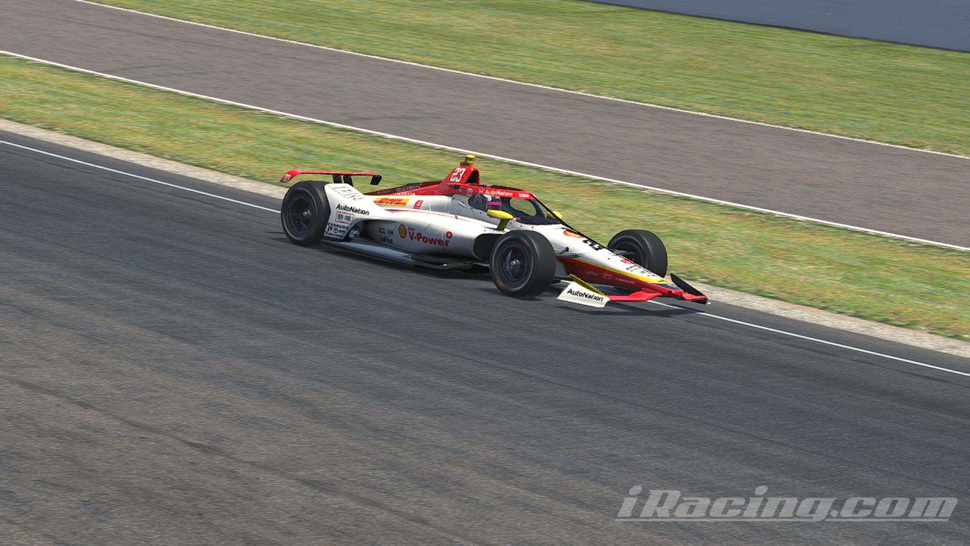 Preview of 2023 Andretti #23 Shell Concept Dallara IR18 with Custom Number by Tayne Hodesson