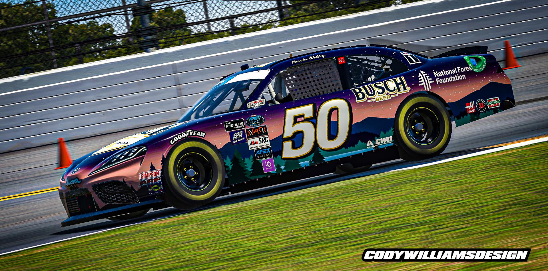 Brandon Waldrop Toyota Supra! by Cody G Williams - Trading Paints