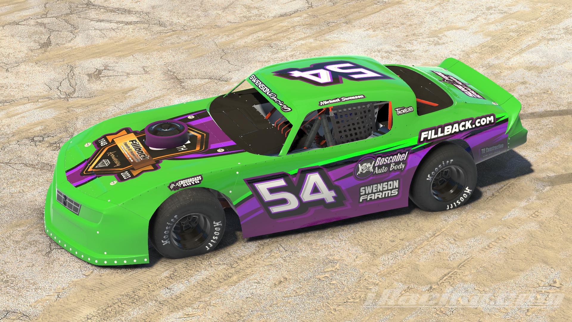 Preview of Michael Swenson 2023 Dirt Street Stock Replica by Manix Furqueron