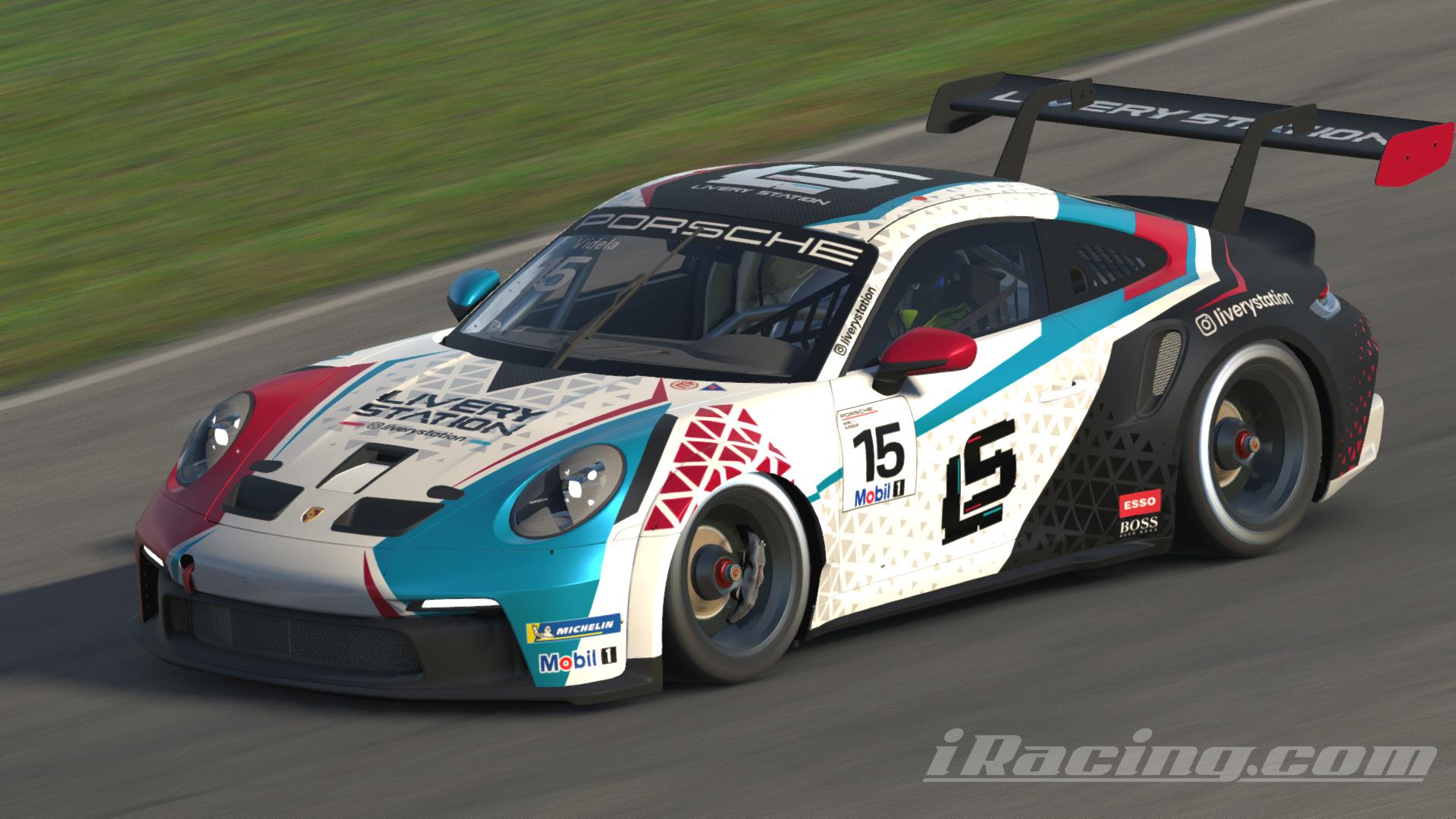 Preview of Porsche Cup Livery Station by Emiliano G Videla