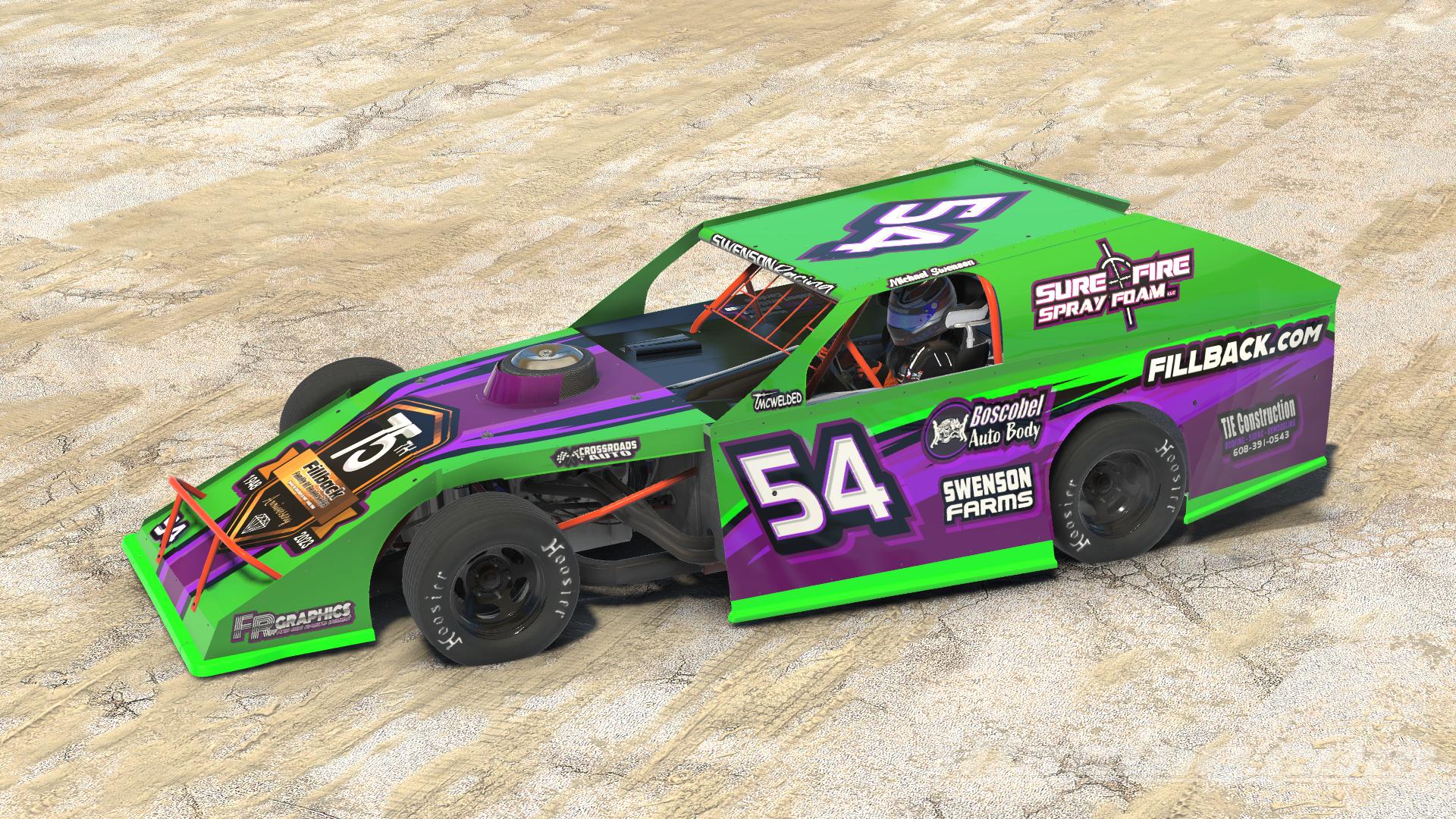 Preview of Michael Swenson 2023 Dirt UMP Modified by Manix Furqueron
