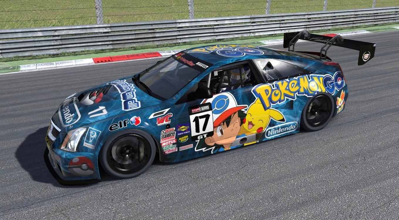 Preview of Cadillac CTS VR PokemonGO Racing Team. by Phill Routledge