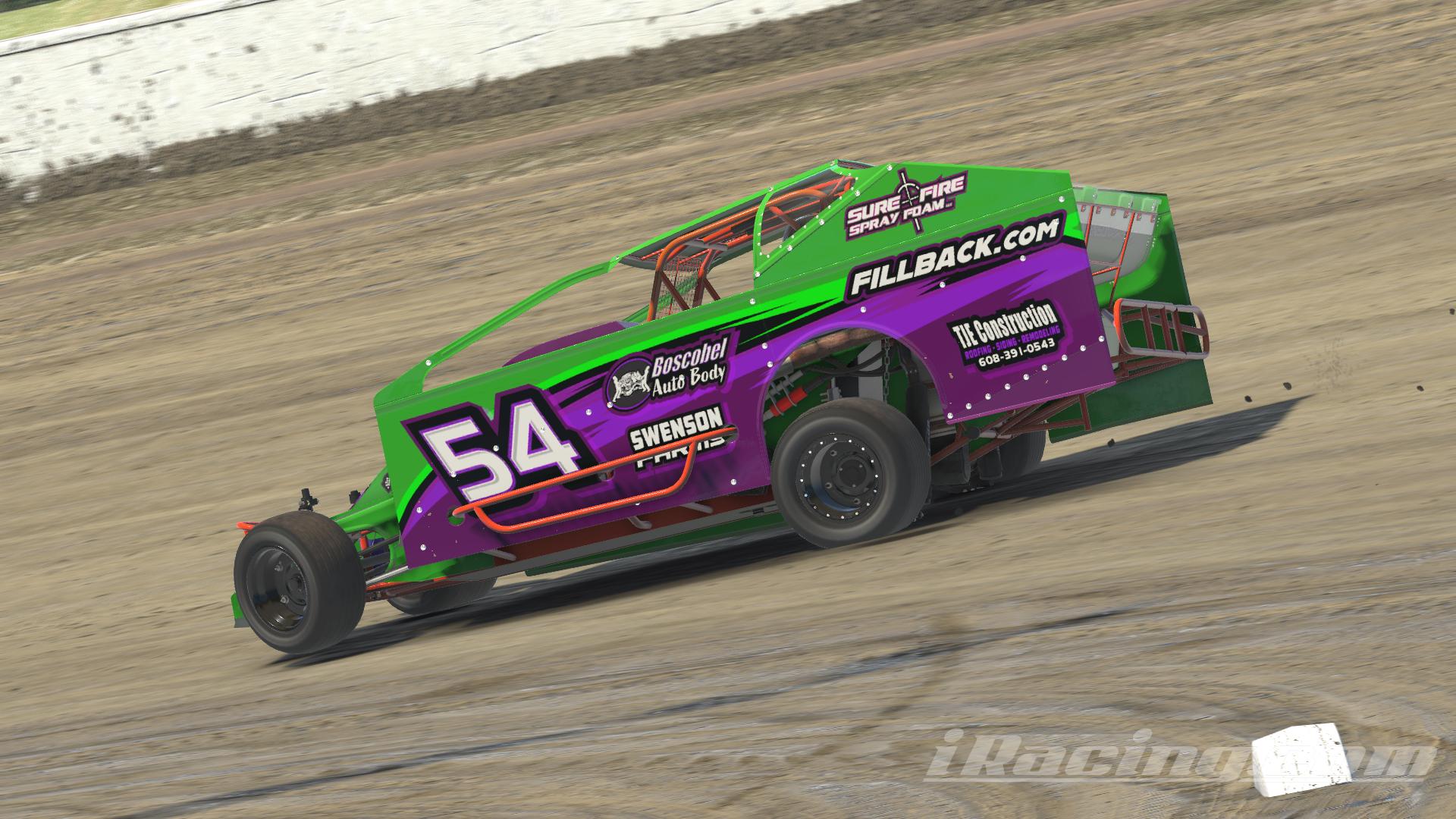 Preview of Michael Swenson 2023 Dirt Modified by Manix Furqueron