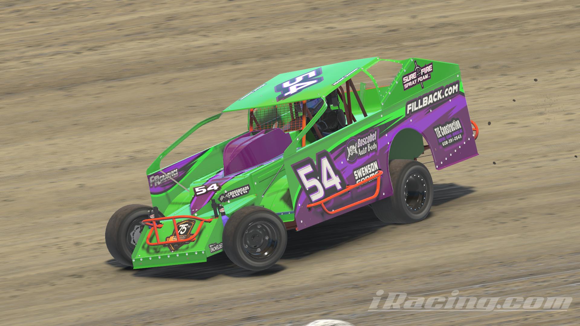 Preview of Michael Swenson 2023 Dirt Modified by Manix Furqueron