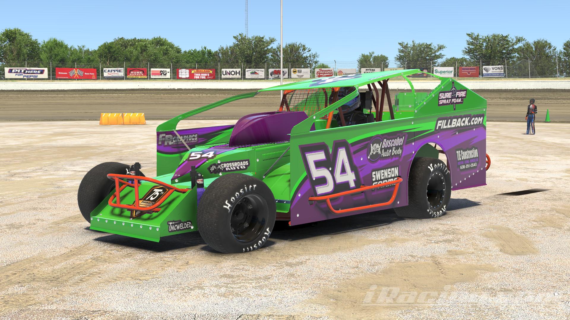 Preview of Michael Swenson 2023 Dirt Modified by Manix Furqueron