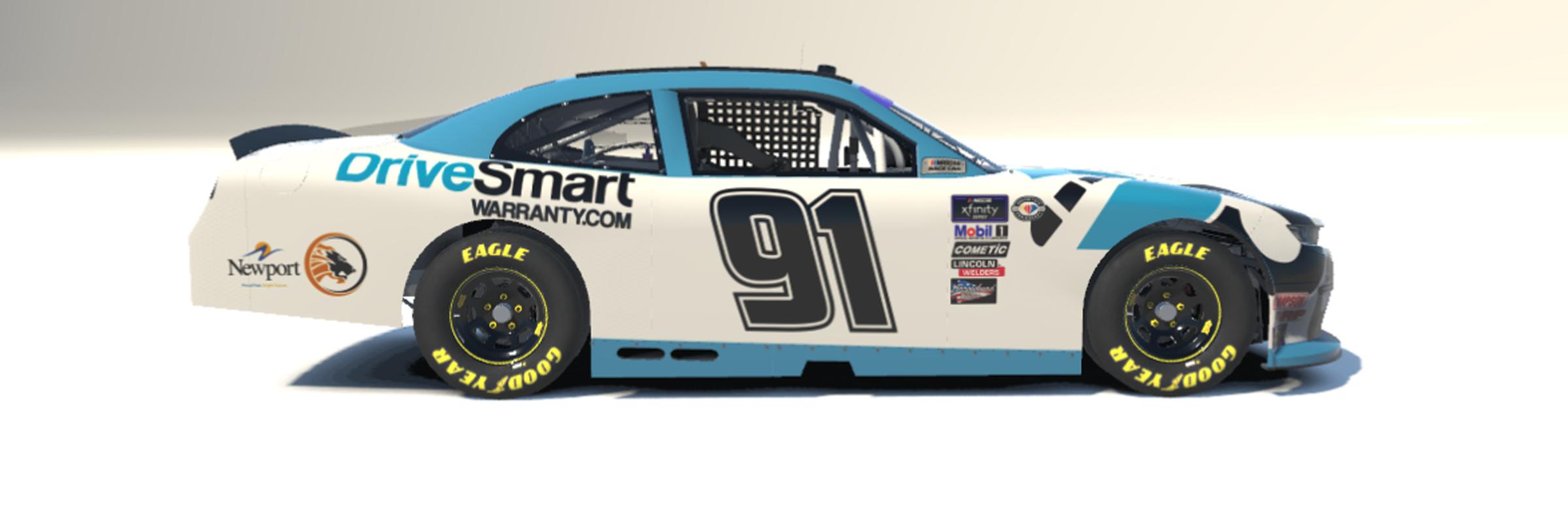#91 - Kyle Weatherman - Fictional - DGM Racing - DriveSmart Drive Smart ...
