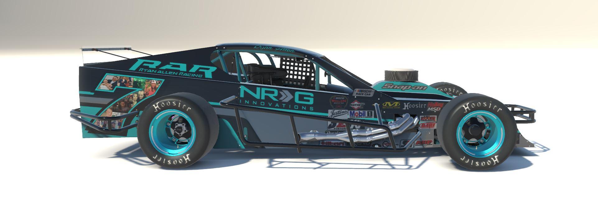 Ryan Allen #7 Teal 2023 by Ryan D Allen - Trading Paints