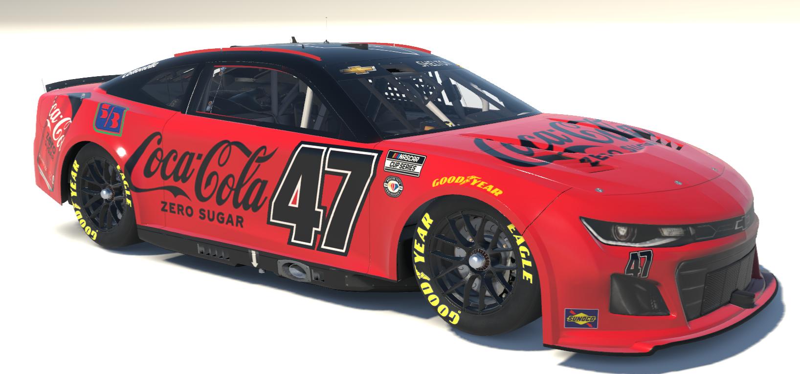 Preview of Chevrolet Camaro ZL1 Nextgen 47 coca cola red Sicky Strenhouse copy by Roger S.