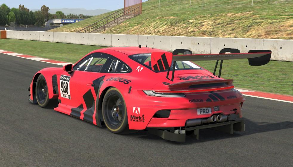 Preview of addidas  Porsche 992r GT3 by Mark B.