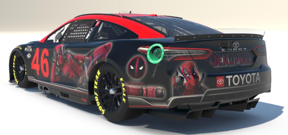 DEADPOOLNASCARTOYOTACAMRY by Ridley Turner - Trading Paints