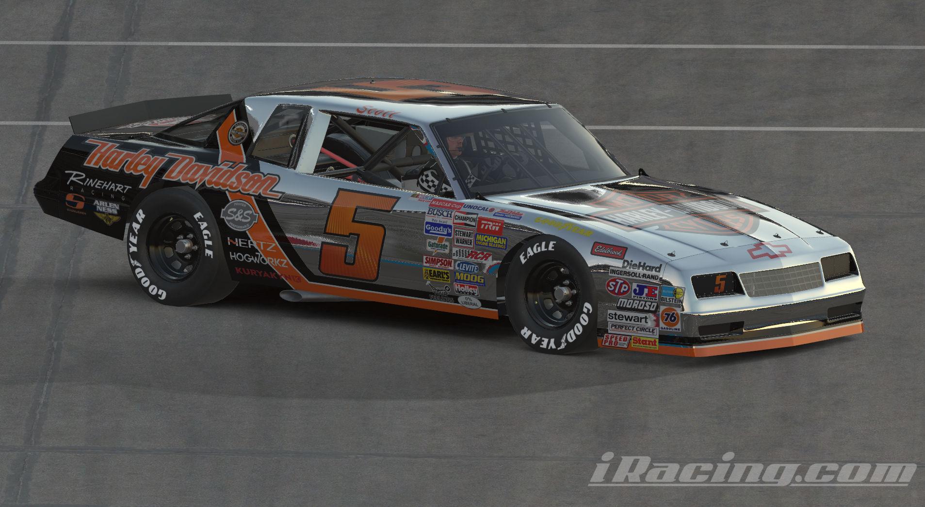 Preview of #5 CUSTOM HARLEY DAVIDSON 87 Monte Carlo by Scott Van Ness