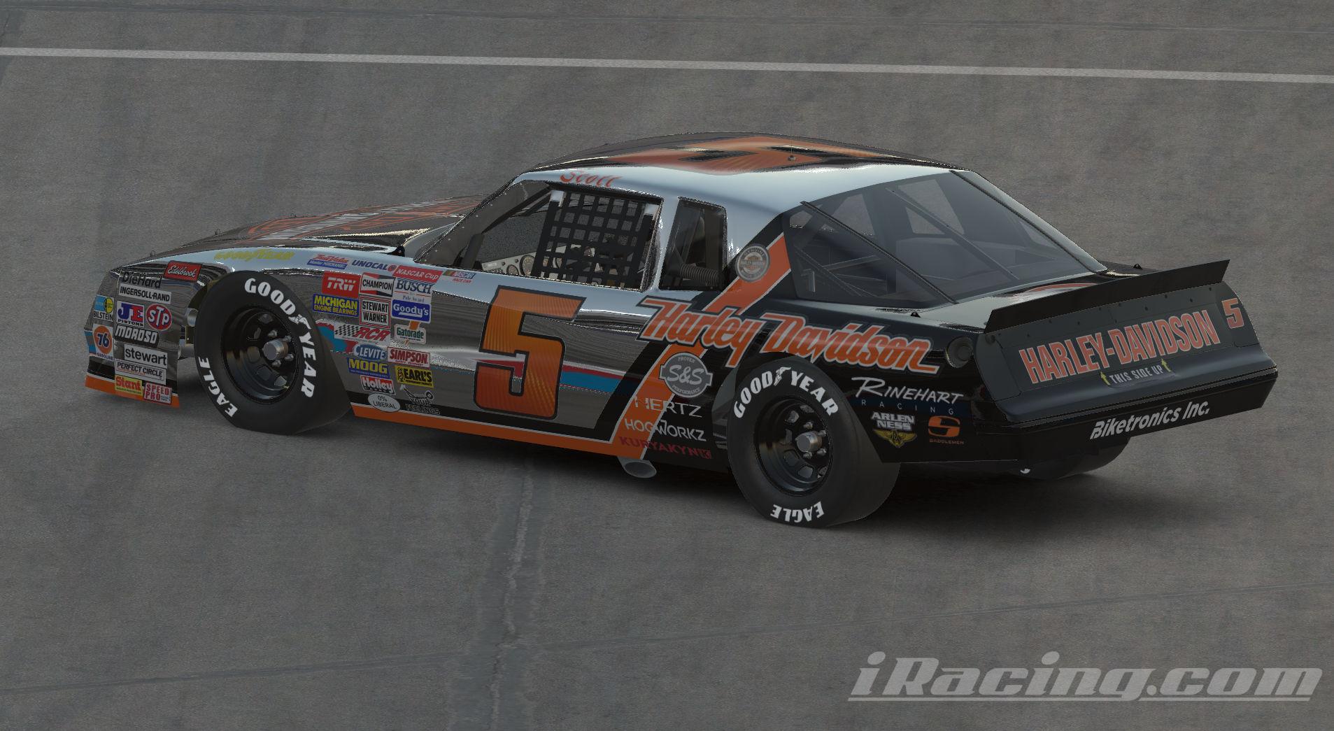 Preview of #5 CUSTOM HARLEY DAVIDSON 87 Monte Carlo by Scott Van Ness