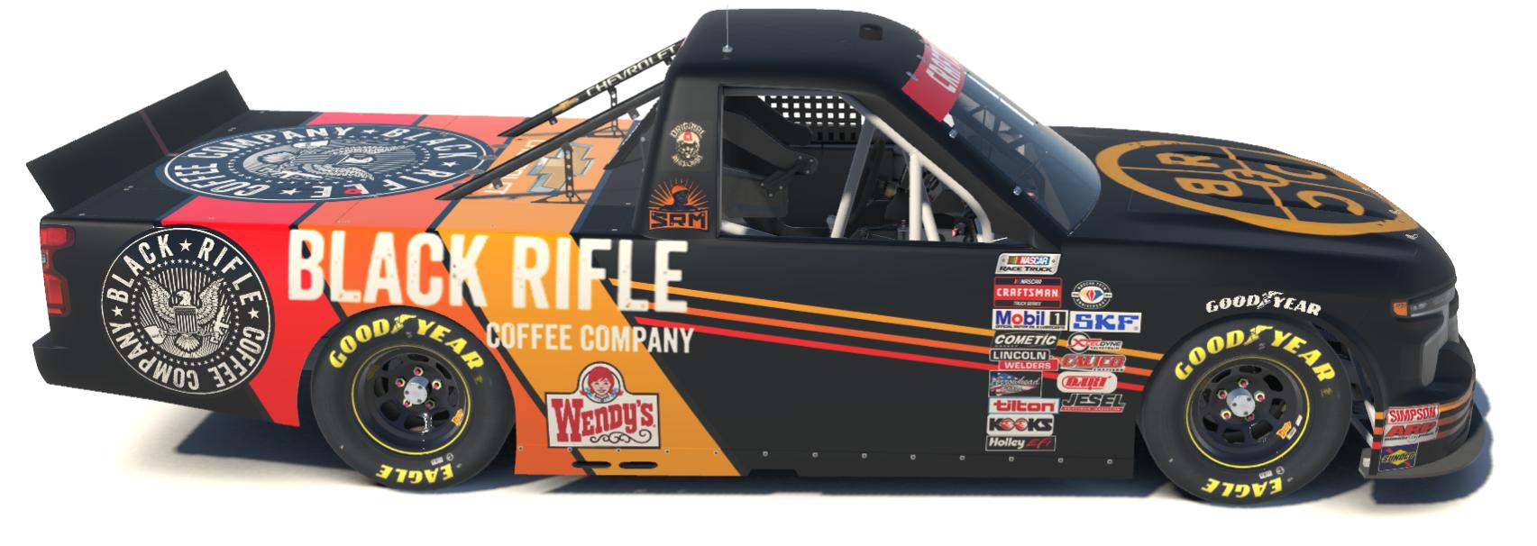 black rifle silverado no number by Shawn McLaughlin - Trading Paints