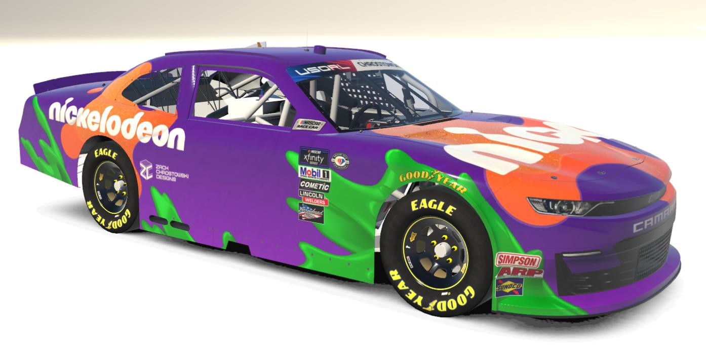 Preview of Nickelodeon Chevy Camaro (Customizable Version) by Zach Chrostowski