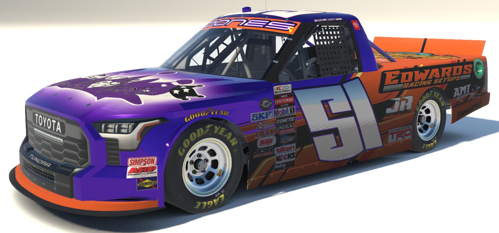 Preview of Eddie Jones #51 Tundra by Eddie Jones Jr
