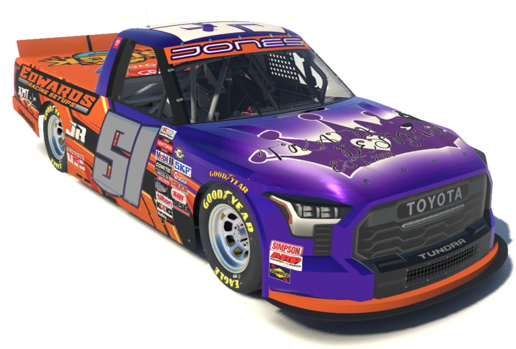 Preview of Eddie Jones #51 Tundra by Eddie Jones Jr