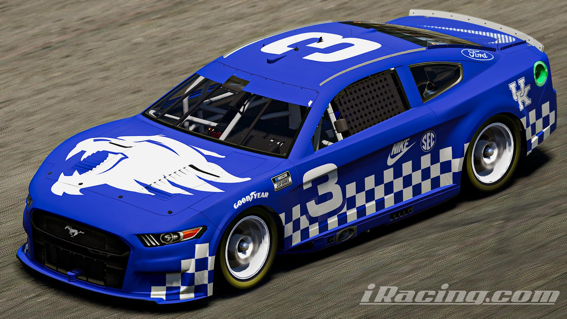 Kentucky Wildcats Next Gen Mustang by Julio N. Trading Paints